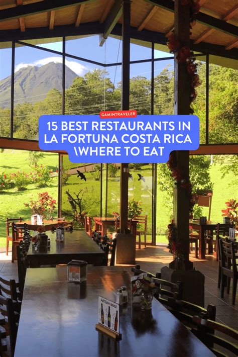 THE 10 BEST Restaurants in La Fortuna .